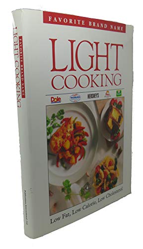Favorite Brand Name Light Cooking 0785300805 Book Cover