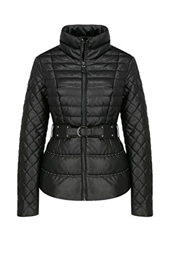 Guess Abajo Chaqueta Corto Mujer Small Negro