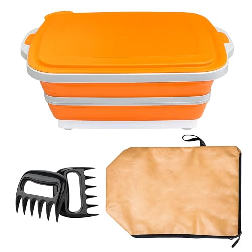 3-in-1 BBQ Prep Tub Set with Shredder Claws & Accessories