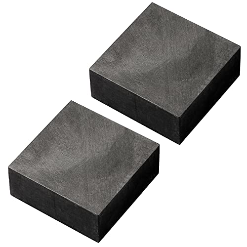 Soikoi S-MO 2 Packs Graphite Ingot Block 99.9% High Purity Edm Graphite Plate Graphite Blank Milling Surface Melting Casting Mould cover