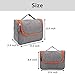 CozyCabin Hanging Toiletry Bag Travel Toiletry Kit for Men Women Toiletries Water Resistant with Mesh Pockets & Nylon Hanging Hook Shower Bag, Cosmetic Organizer for Travel Accessories