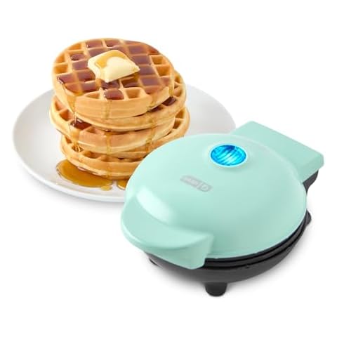 DASH Mini Waffle Maker (Aqua) Cover