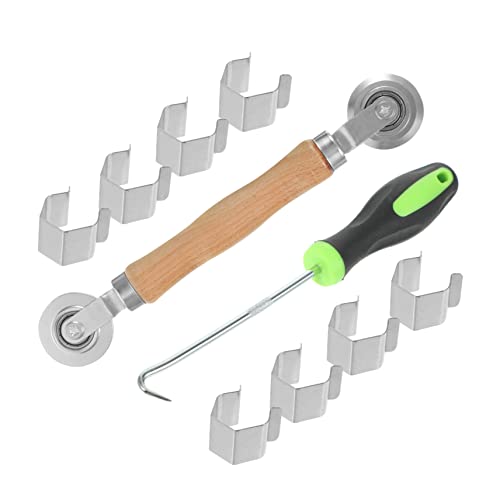 Kit profesional para instalar malla de ventana con rodillo