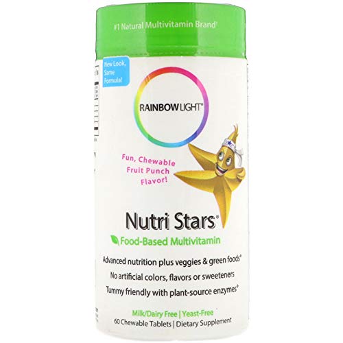 Rainbow Light NutriStars Delicious Fruit Blast - 60 Chewable Tablets