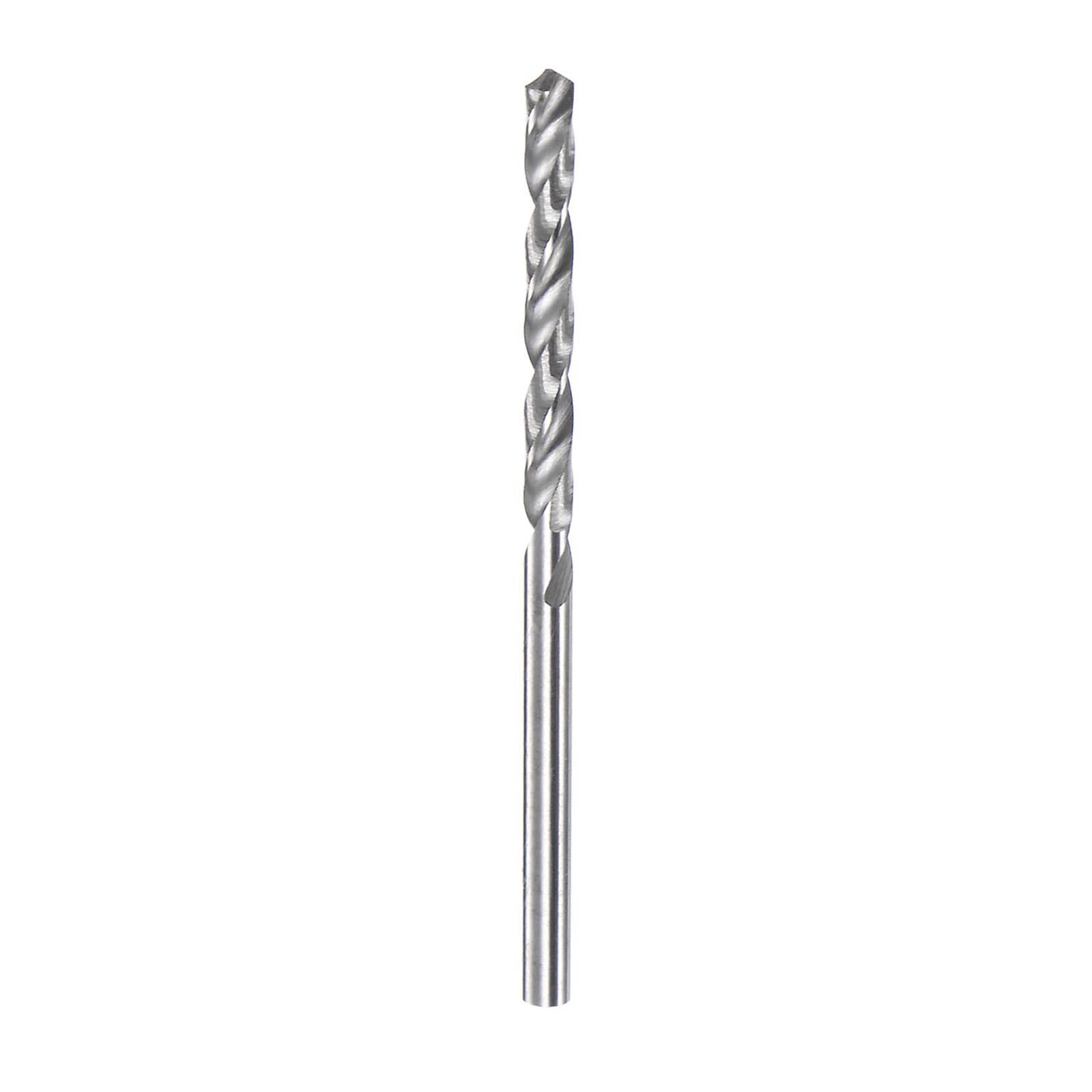 sourcing map Solid Carbide Drill Bit 2.05mm C3/K10 Tungsten Carbide Precision Mini Micro Short Straight Shank Twist Drill Bit for Stainless Steel Metal Plastic Wood