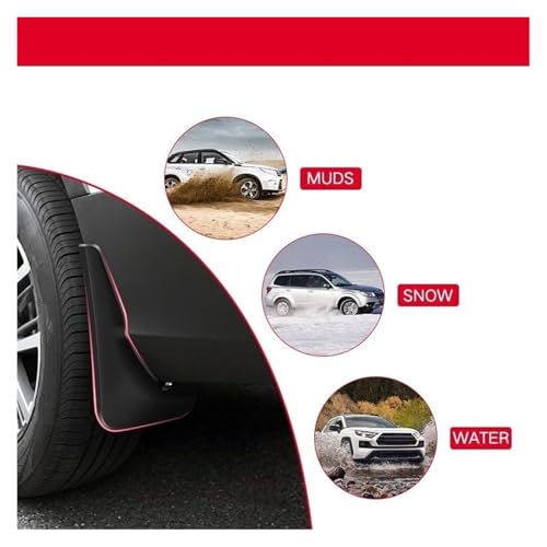 Bavettes auto KIA EV6 GT stoppez les impacts de gravillons garde-boue 4 pièces