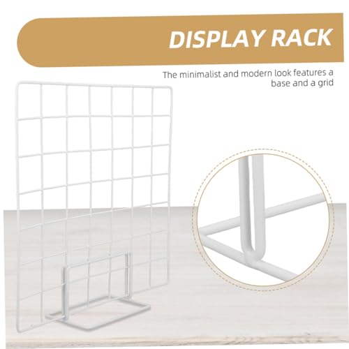 Présentoir de rangement en fer blanc pour esthétique bureau