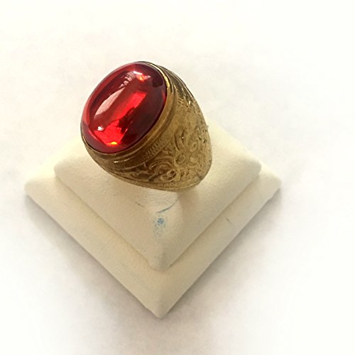 Rare Powerful of NAGA Eye RED Magic Spell Ring of Wealth Money Cash Spell CAST Sz 9