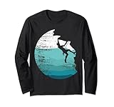 Photo Gallery retro mountain wall climbing boulder boulder maglia a manica Photo Gallery retro mountain wall climbing boulder boulder maglia a manica