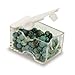 Elizabeth Ward Bead Storage Solutions 8 Piece Bead Clear Organizing Storage Containers for Beads, Crystals, Fasteners, and Craft Supplies, Small