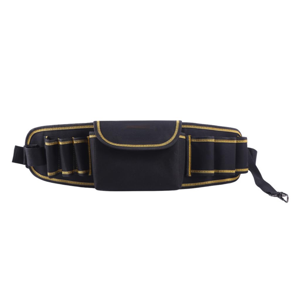 SSDH Tool Belt Tool Belt For Men Tool Storage Organiser Multiple Pockets Adjustable Heavy Duty Oxford Tool Belt Tool Pouch Apron Belt For Electricians Carpenters Joiner Builders (Style2)