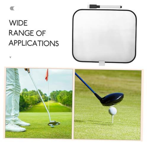Tablero marcador reusable de golf doble faz miniatura 4