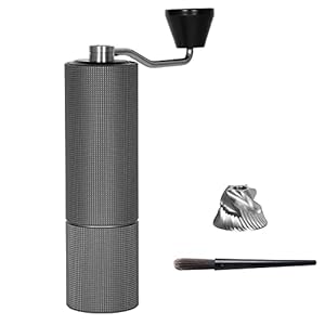 TIMEMORE Chestnut C2 MAX Manual Coffee Grinder with Adjustable Coarseness, Capacity 30g with CNC Stainless Steel Conical Burr, Pour Over Coffee for Hand Grinder Gift of Office Home Traveling Camping