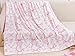 Buryeah Pink Bow Throw Blanket 50