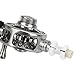 NDNCZDHC Fishing Reel, Metal Reel 2 and 1 Bearings High Speed Durable Fishing Wheel with Handle Fishing Accessory