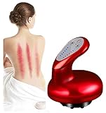 Kratzmassagegerät, Kratz- und Schröpfmaschine, Vakuumsaug- und Entgiftungsmassagegerät, 6 einstellbare Geschwindigkeiten mit USB-Aufladung