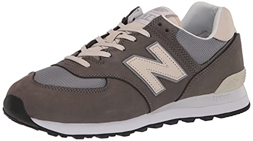Image of New Balance Men's 574 V2 Premium Sneaker, Castlerock /Steel, 13 M