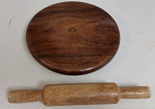 Hand Made Wooden Chakla Belan Rolling Pin Kitchen Utensils,Roti Maker Super