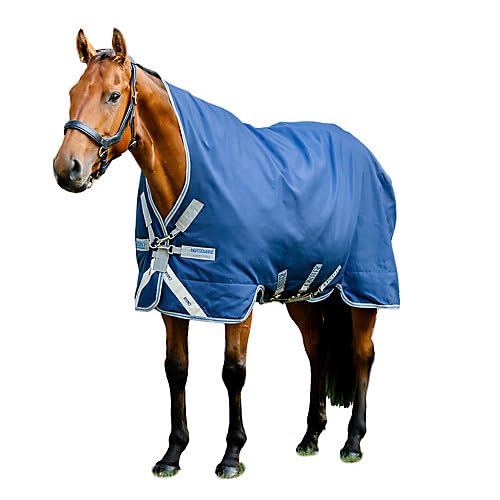 Rhino Wug Turnout Blanket 100g 84 Navy/Gray/Blue