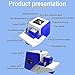Automatic Continuous Sealing Machine,50pcs Heat Sealer Machine with Plastic Bag Heat Sealer with Adjustable Bag Thickness, Continuous Roller Sealer Temperature Control and Speed Adjustable, for Kinds