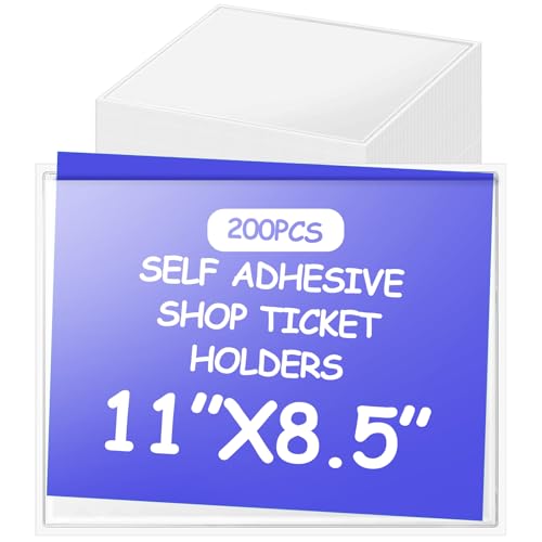 Pochettes adhésives transparentes fini le désordre au bureau et pour la rentrée x200