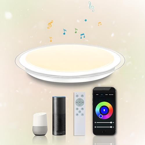 OFFDARKS LED V[OCg 14 16 AlexaΉ Xs[J[2䓋 Bluetooth RGB  VƖ F ?x Rt RGBJ[ ͋CCg @\ 铔 ȃGl ߓd Hsv ȒP