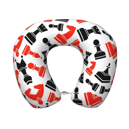 Almohada de poliéster para cuello y hombros negra miniatura 1