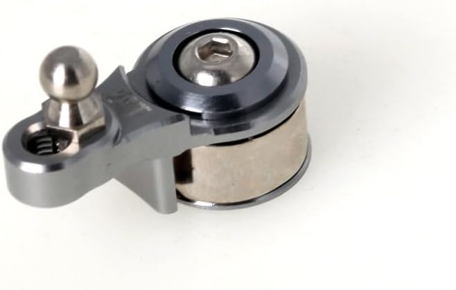 LCX 1/10th RC Crawler Car CNC Machined Aluminum Servo Horn Servo Arm 25T for TRX4 TRX6, Upgrades Parts Accessories (Grey)