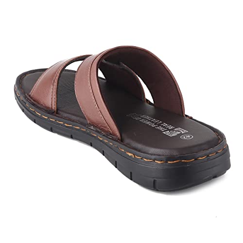 Image of Red Chief Leather casual slippers for men