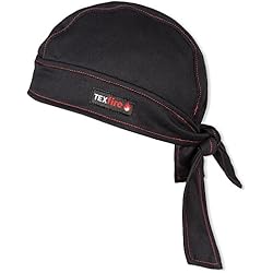 Ropa Ignifuga Para Soldadores TEXFIRE - Bandana ignífuga para soldadura, transpirable y muy ligera. Protección de cabeza para soldador. Ajustable, lavable y confortable. 55-65 cm de perímetro.