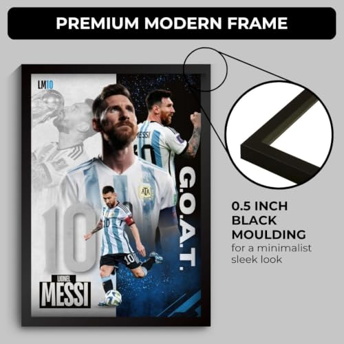 Image of Funk You Store Poster | Framed F1 Car A4 Sized (31 x 23 cm) | F1 Poster | n Car Posters for Wall, Gift for Boys, Formula 1 Frames | Formula 1 Frame (Messi Argentina)