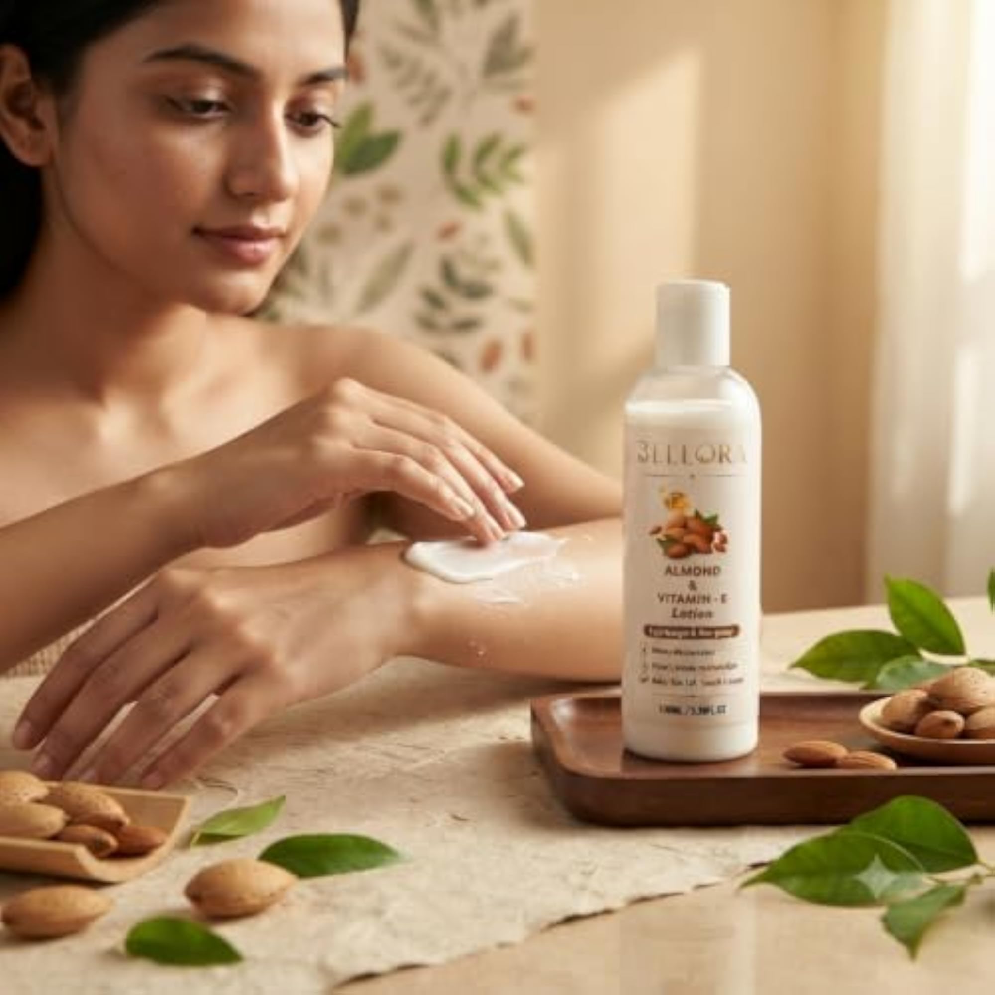 Almond & Vitamin E Body Lotion for Deep Nourishment