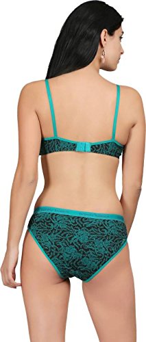 Image of Embibo Women's Cotton Bra and Panty Set for Honeymoon Lingerie