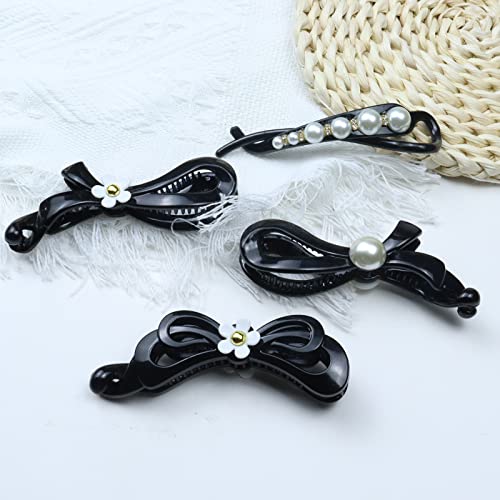 Kavya Fermaglio Capelli Donna, 4 Pezzi Banana Clip...
