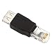 Insten USB Female to Male Ethernet RJ45 Plug Adapter (USB Type A to RJ45 F/M), Black