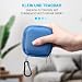 Lacdo Festplattentasche Schutzhülle für Crucial X10 / Crucial X9 / X9 Pro / X10 Pro Portable SSD 1TB 2TB 4TB 6TB 8TB Externes Solid State Laufwerk, Hart Eva Schockfeste Wasserdicht Reisetasche, Blau
