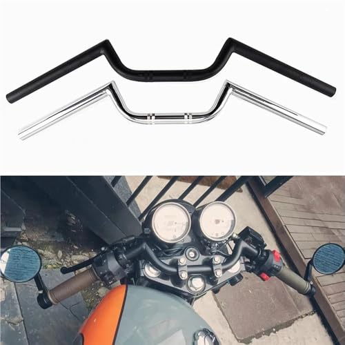 Barra manillar de 7/8 22 mm universal de equilibrio para moto Super 73 en color negro 5