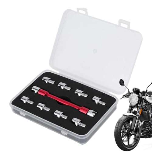 Xatteua �I�[�g�o�C �X�|�[�N �����`,�|������~�ߏC���H�� | 5�`6.8mm �z�C�[���X�|�[�N��H��,�z�C�[������ �K���[�W �H���� �z�[�����[�X �T�C�N�����O���Z�Ή�