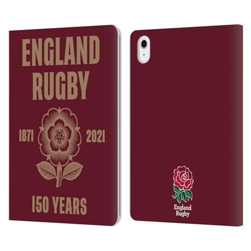 Carcasa England Rugby Union iPad Air 2020 libro rojo