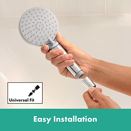 Hansgrohe Rebris S Single Lever Shower Mixer for Exposed Installation Chrome, 72640000 - Image 2