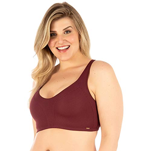 Calcinha Marcyn Biquini feminino, Marsala, GG