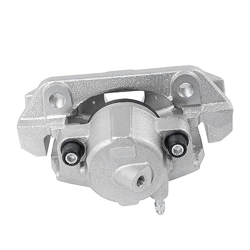 Image of Detroit Axle - Front 2pc Brake Calipers for 01-07 Ford Escape, 01-06 Mazda Tribute, 05-06 Mercury Mariner, 2 Disc Brake Calipers w /Bracket 2001 2002 2003 2004 2005 2006 2007 Replacement