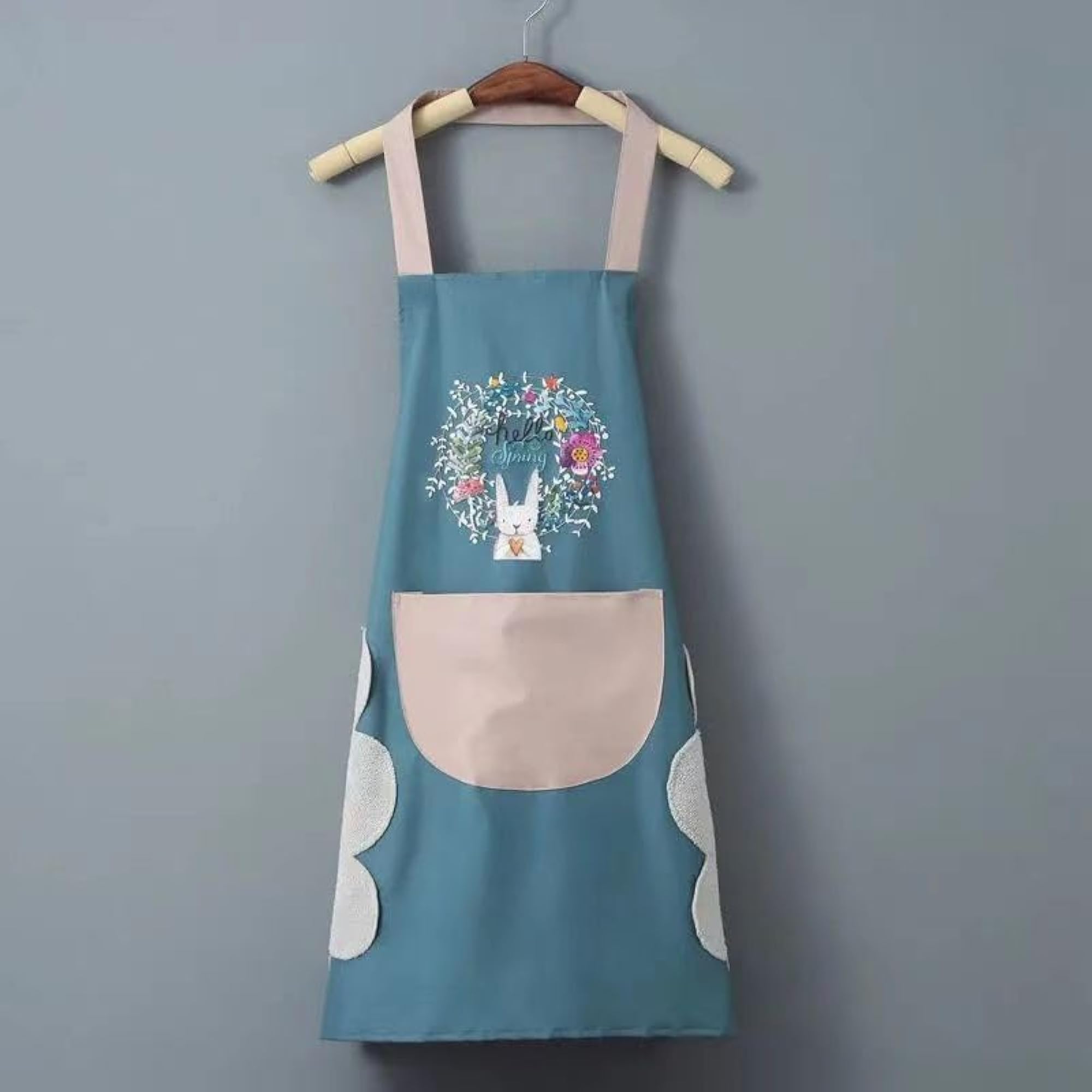 Waterproof Cooking Apron with Pocket for Women