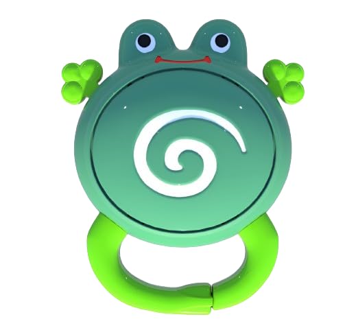 Buy ZIPZAAP Baby Rattle & Teether for Infants - Frog (Green) Online at ...