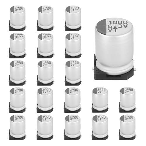 Condensateur pour TV et ordinateur 1000 uF 6,3 V MECCANIXITY pour projet électronique