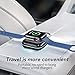 HUOTO Portable Charger for Apple Watch,Wireless Magnetic iWatch Charger 1200mAh Power Bank Travel Keychain Accessories Smart Chargers for Apple Watch Series 10/9/8/7/6/SE/5/4/3/2/1/UItra/UItra 2