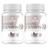 Clarusph Urolithin A Supplement - Liposomal Urolithin A 1500mg has a High Absorption Rates for Overall Well-Being | Trimethylglycine 250mg, Coenzyme Q10 250mg, 120 Softgels (60 Day Supply)