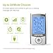 AUVON Rechargeable TENS Unit Muscle Stimulator, 24 Modes 4th Gen TENS Machine with 8pcs 2