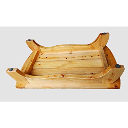 Chaise de bain antidérapant en bois imperméable pour senior - 6