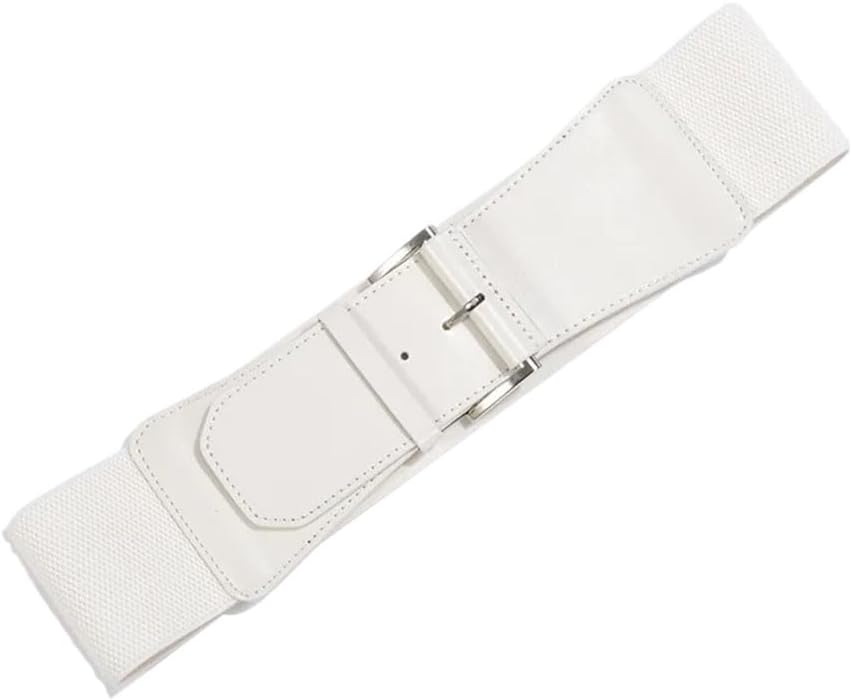 Vintage Style Elastic Waist Belt Women's With Coat Top Pin Buckle Belt